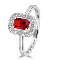 Anello Brand Donna Royale in Acciaio Cristallo 14RG018R-12 - 14RG018R-18
